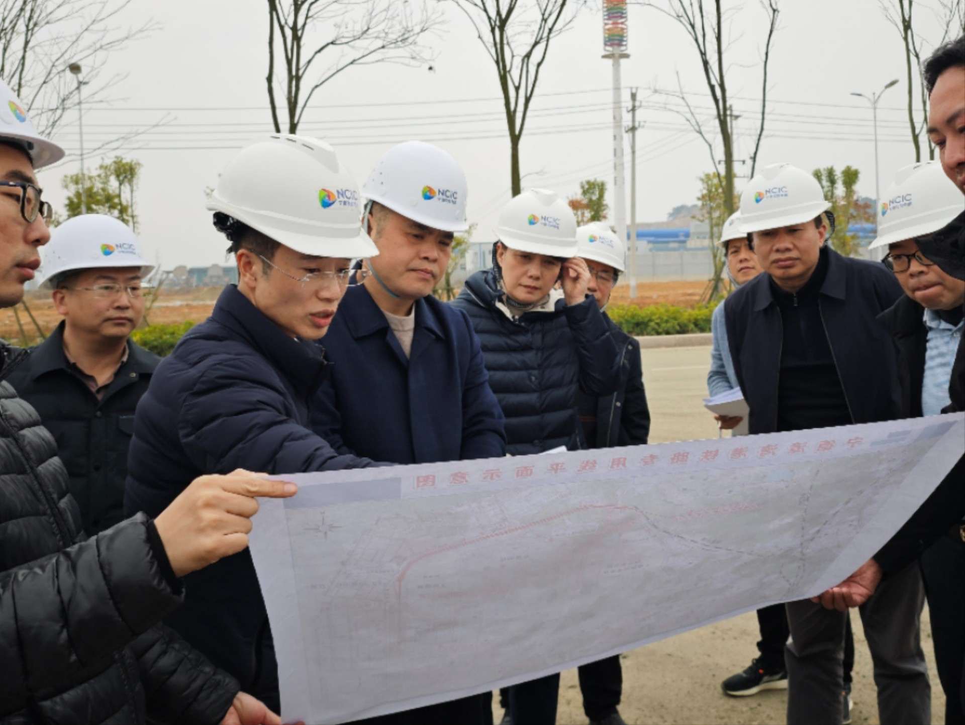 2024-2-29市交投集团领导深入市交投物流集团项目一线调研，章佳琦拍摄2.jpg