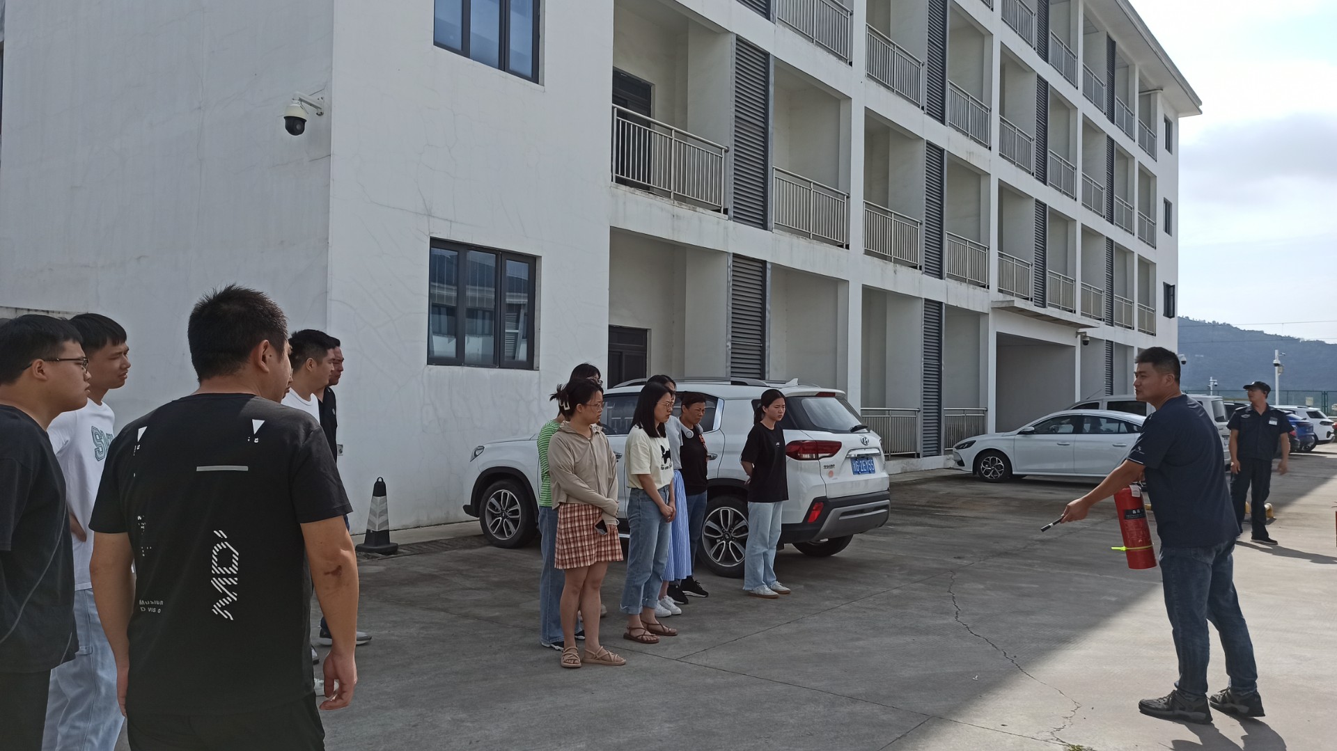市交投物流产业园公司开展安全生产教育培训暨应急演练活动，周明武拍摄2.jpg
